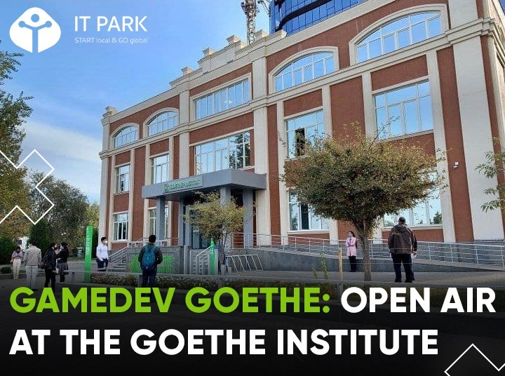 Ўйин яратиш бўйича «GameDev Goethe» инкубаторининг иштирокчилари учун Open Air ташкил этилади