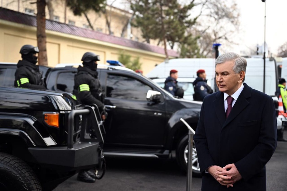 Шавкат Мирзиёев ознакомился с деятельностью службы охраны при ГУВД города Ташкента