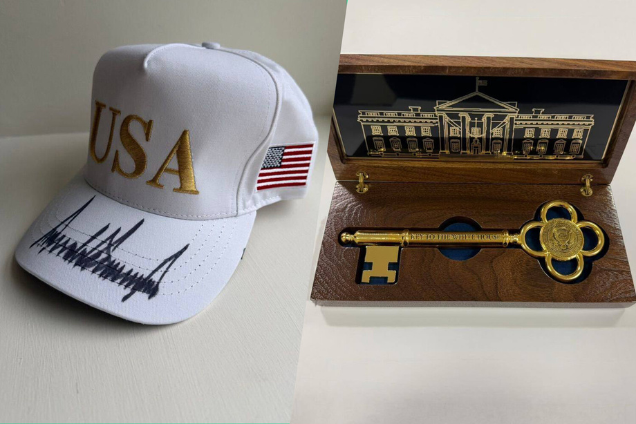 Трамп Қозоғистон президентига Оқ уйнинг калитини совға қилди