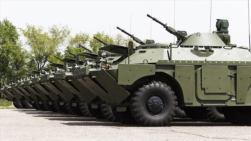 Россия передала Таджикистану 12 боевых разведывательных машин