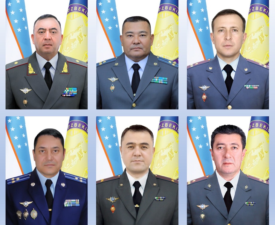 Мудофаа вазирлиги тизимида олти тайинлов амалга оширилди