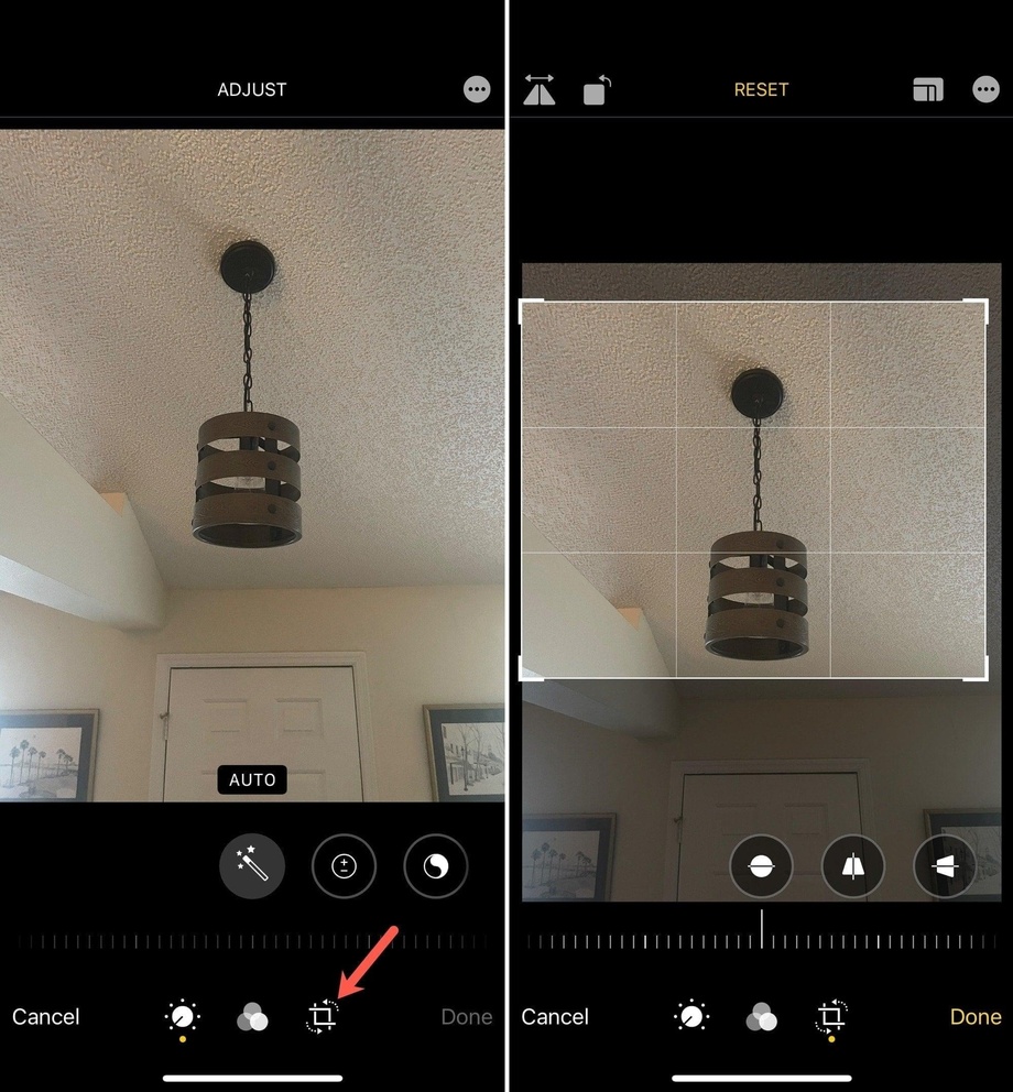 Как обрезать фотографии на iPhone и iPad