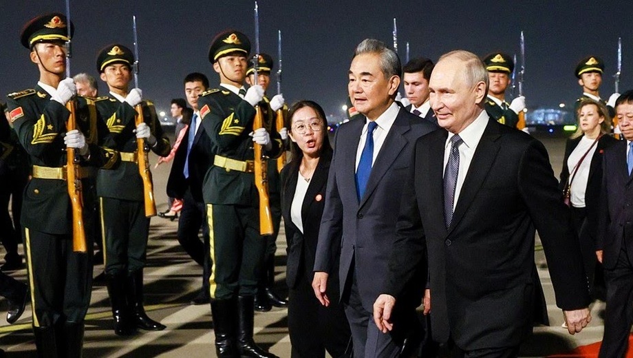 Владимир Путин прибыл в Китай