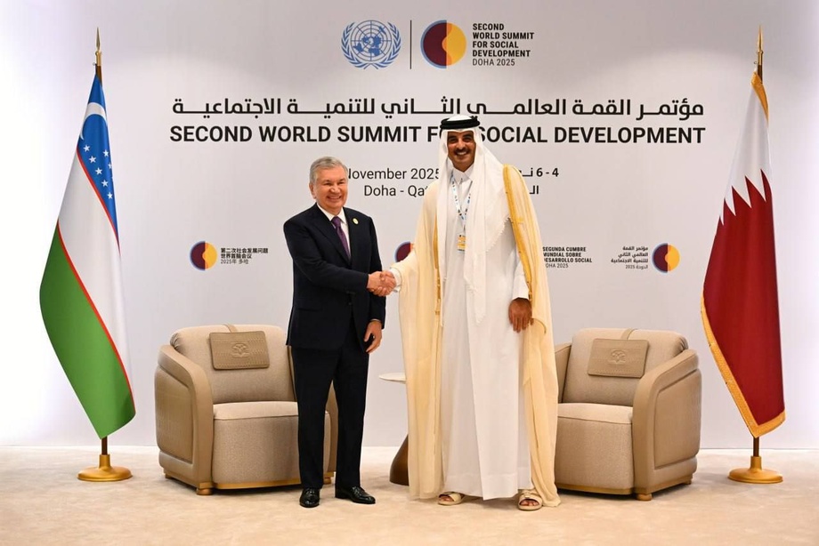 В городе Доха состоялась встреча лидеров Узбекистана и Катара