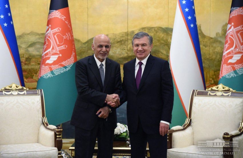 Президенты Узбекистана и Афганистана провели переговоры