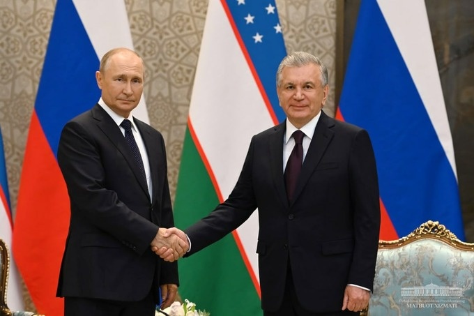 Мирзиёев и Путин поговорили по телефону