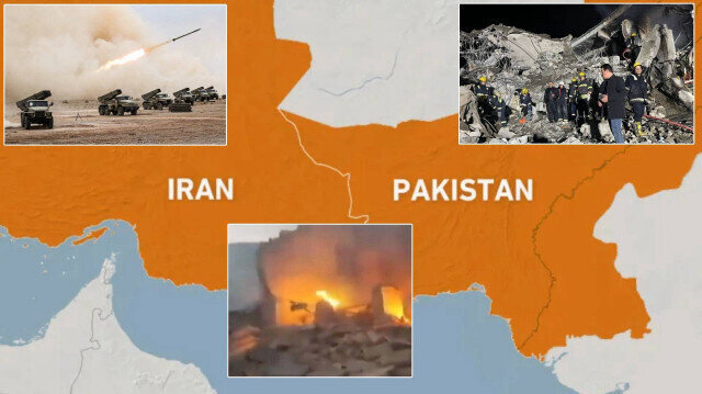 Покистон Эронга жавоб зарбаларини берди