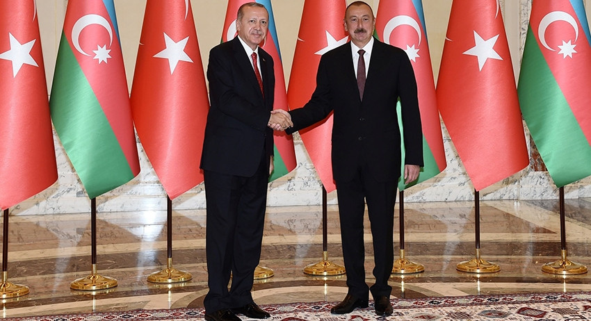 Президент Турции прибыл на военный парад в Азербайджан