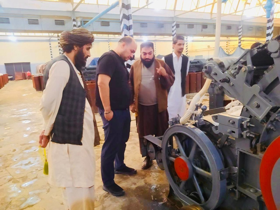 Ishlamayotgan ayrim tekstil korxonalarni Afg‘onistonga ko‘chirish rejalashtirilyapti