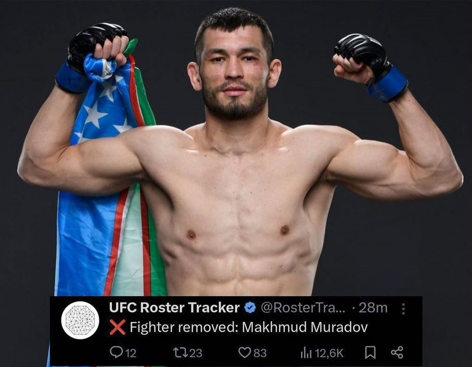 Махмуда Мурадова исключили из UFC