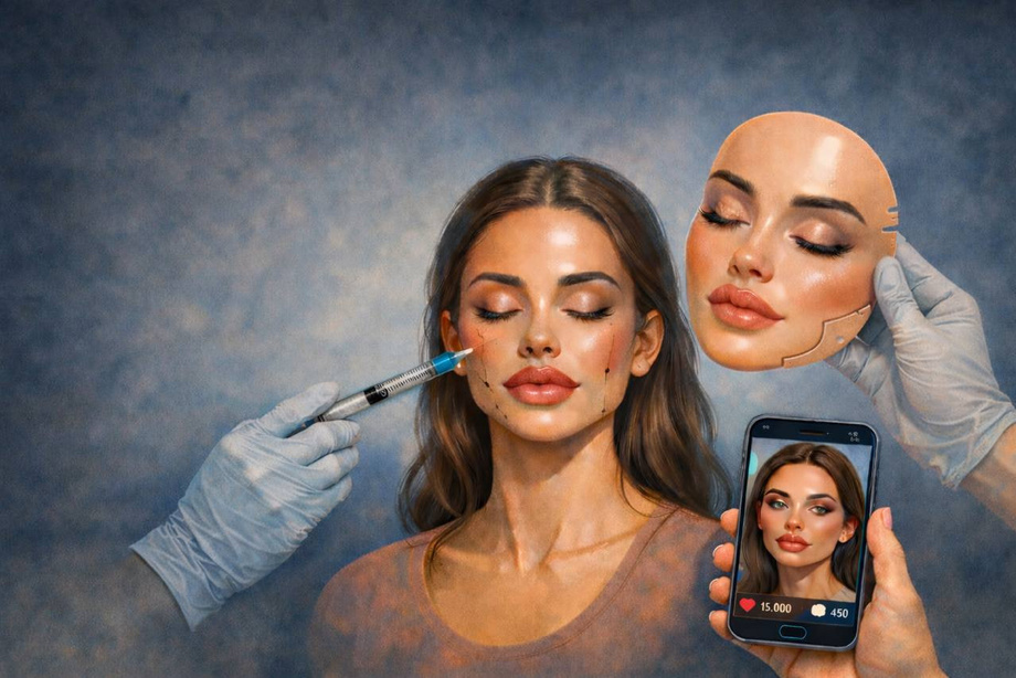 Филлерларга қарамлик: юз танангизнинг бир қисми...  ишлов берадиган буюм эмас