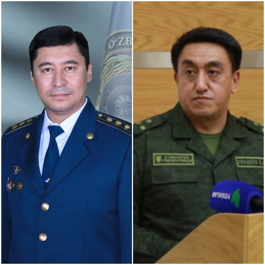 Тошкент шаҳар ИИББ бошлиғи ва прокурорига «ҳайфсан» берилди