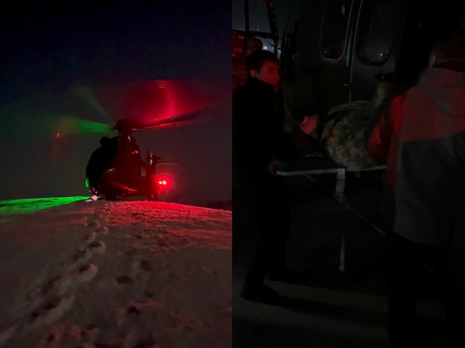 Военнослужащие спасли метеоролога в горах Угам–Чаткал