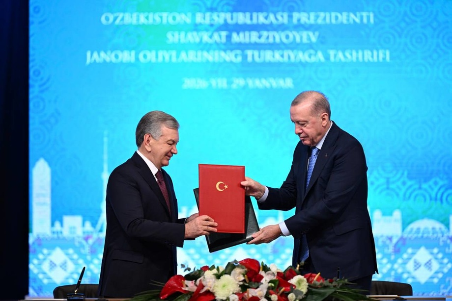 Ўзбекистон ва Туркия ўндан ошиқ муҳим ҳужжатларни имзолади