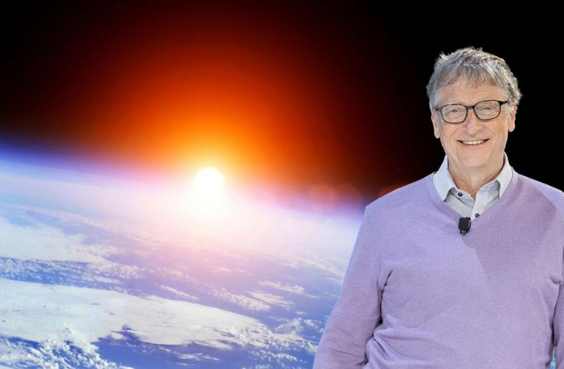 Билл Гейтс инсониятни қутқариш учун стратосферага бўр сепмоқчи