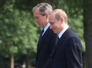 Путин ва Буш. 2001 йил, Словения. 