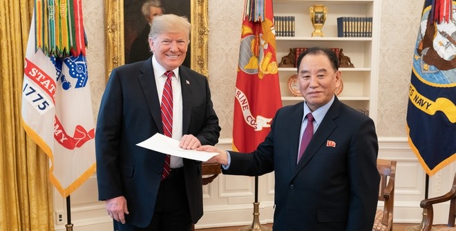 Трамп похвастался «очень тёплым» письмом от Ким Чен Ына