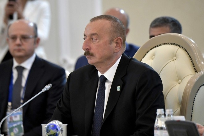 Алиев: Қорабоғдаги еттита қишлоқда назорат ўрнатилди