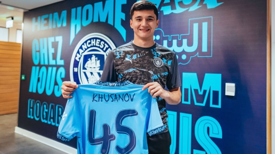 «Manchester Siti» Abduqodir Husanov transferini e’lon qildi