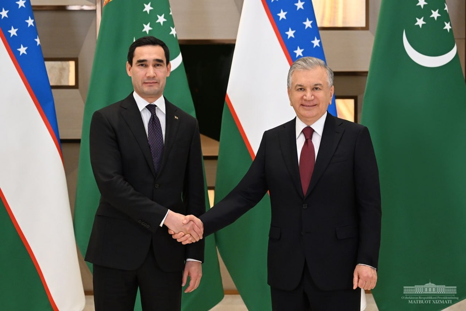 Shavkat Mirziyoyev Turkmaniston prezidentini tug‘ilgan kuni bilan tabrikladi