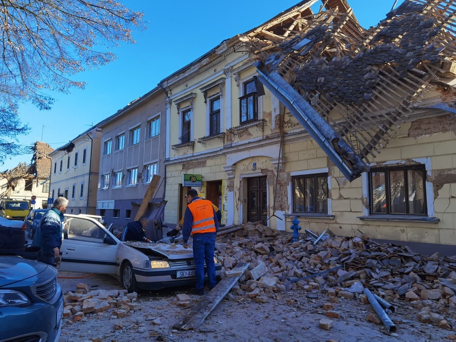 Хорватия Бош вазири зилзила оқибатлари ҳақида маълумот берди