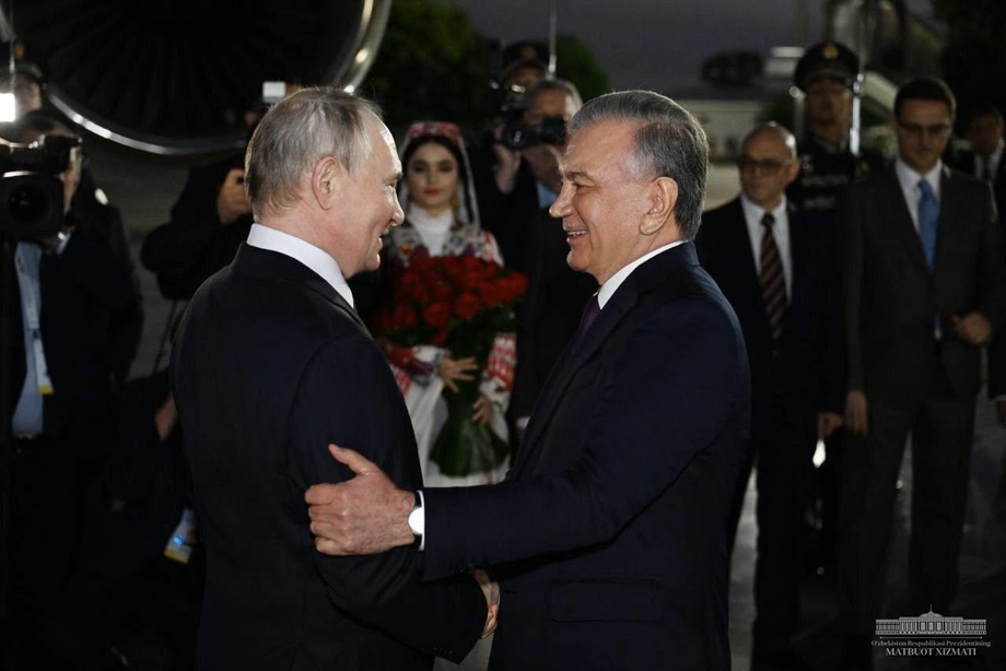 Владимир Путин прибыл в Узбекистан с государственным визитом