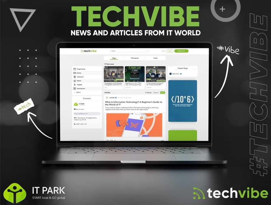 IT Park запустил новый блог о технологиях «Techvibe»