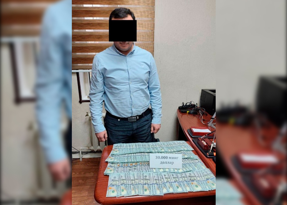 Poytaxtlik tadbirkor pora berishda ayblanib ushlandi