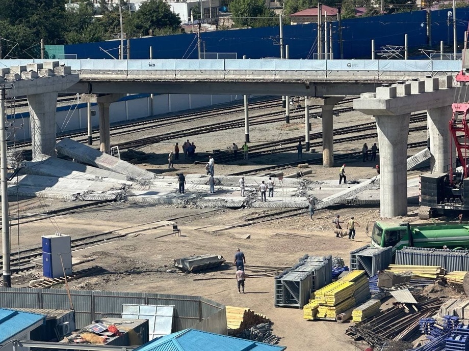 Toshkent aeroporti yaqinidagi ko‘prikdan avtobuslar o‘tishi cheklandi