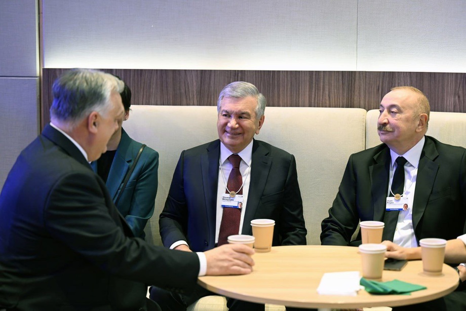 Президент Швейцарияда Илҳом Алиев ва Виктор Орбан билан учрашди