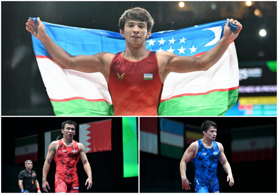 Уч нафар курашчимиз йилни жаҳон рейтинги пешқадами сифатида якунламоқда