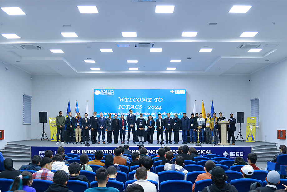 Amity universitetida ICTACS 2024 konferensiyasi tashkil etildi