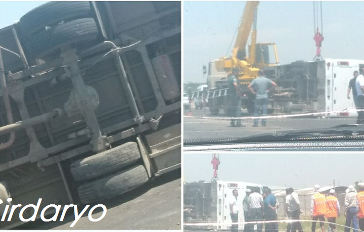 Соғлиқни сақлаш вазирлиги Сирдарёда ағанаган «Исузу» автобусидаги жабрланганлар ҳақида маълумот берди