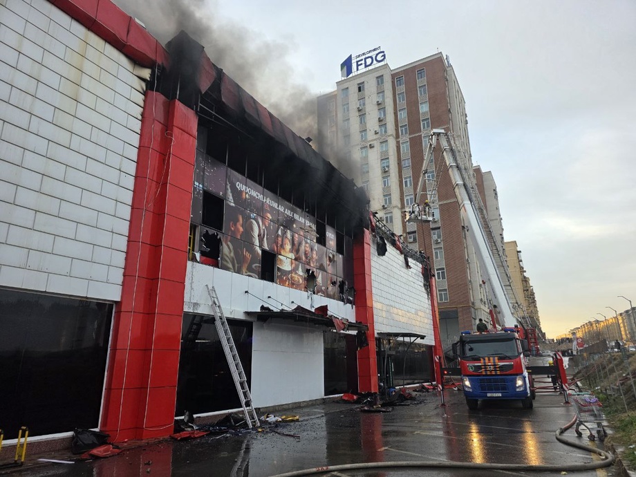 Один человек погиб в результате пожара в Яшнабадском районе