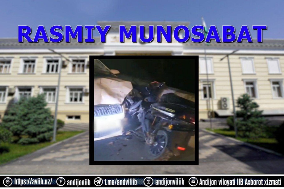 IIB xodimining mast holida YTH sodir etgani aytilgan voqeaga munosabat berildi