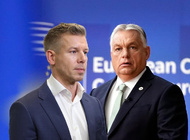 Петер Мадяр ва Виктор Орбан. 