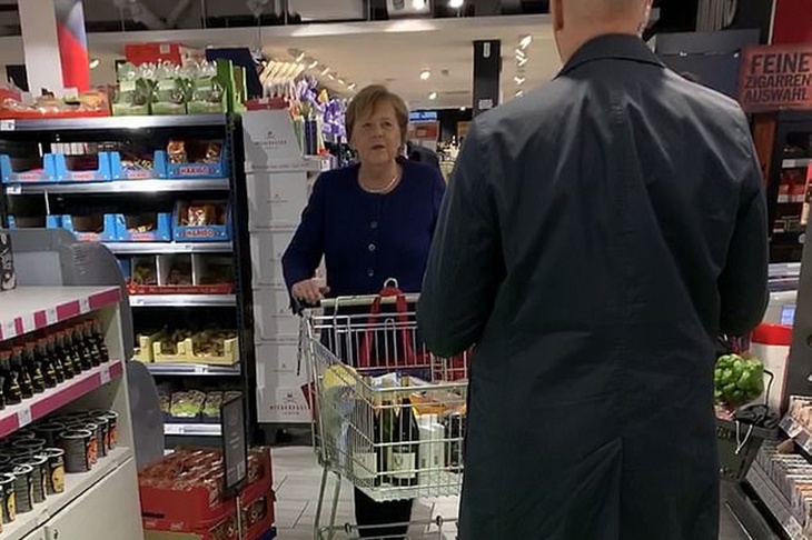 Меркель обокрали в магазине