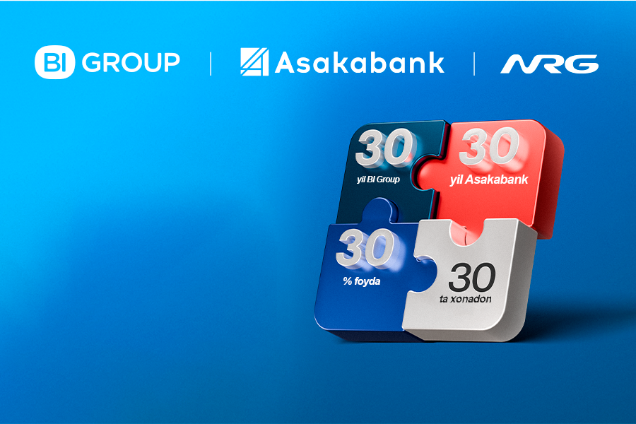 30 йил — 30% фойда — 30 та бетакрор хонадон: BI Group, NRG ва Асакабанкдан байрамона акция!