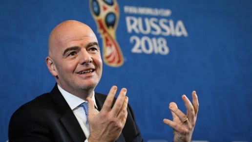 FIFA prezidenti Ravshan Ermatovni maqtadi