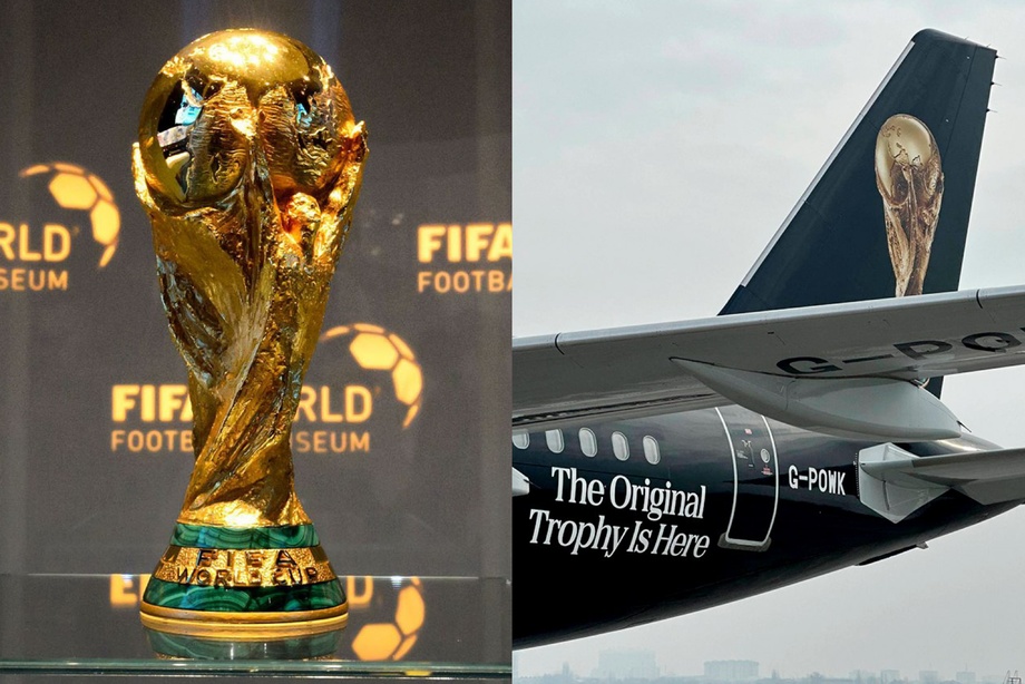 В Ташкент доставили оригинальный Кубок чемпионата мира FIFA