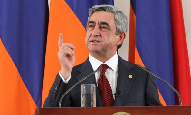 Ереван: норозиликларга қарамай Саргсян бош вазирликка кўрсатилди