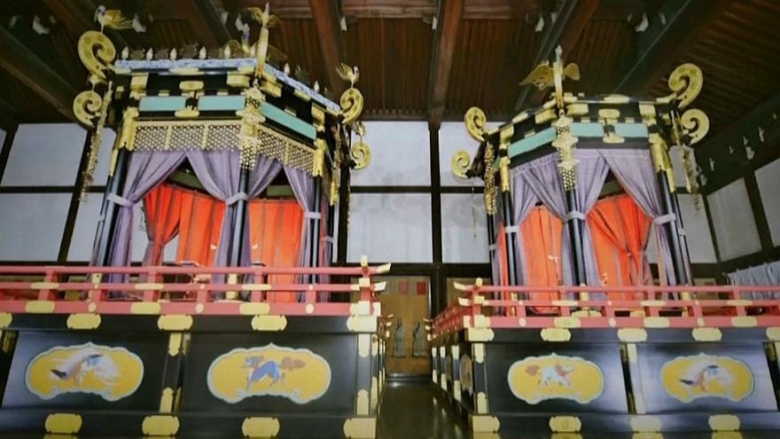 Япониянинг янги императори тожу-тахти Токиога кўчирилди (видео)