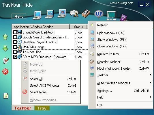 Как скрыть запущенные программы на панели задач Windows 11