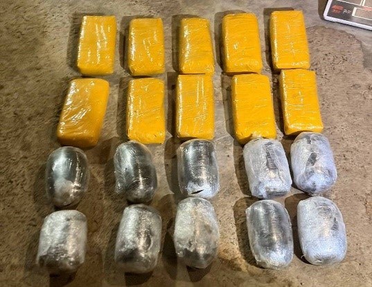 Чегара ортидан келган “ажал юки” тўхтатилди