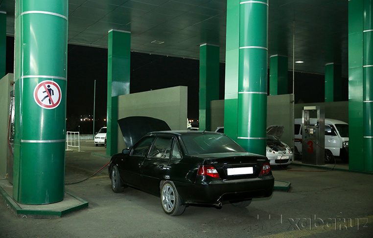 Расмий баёнот: Метан «заправка»лар соат 15:00дан 05:00 гача ёпилади