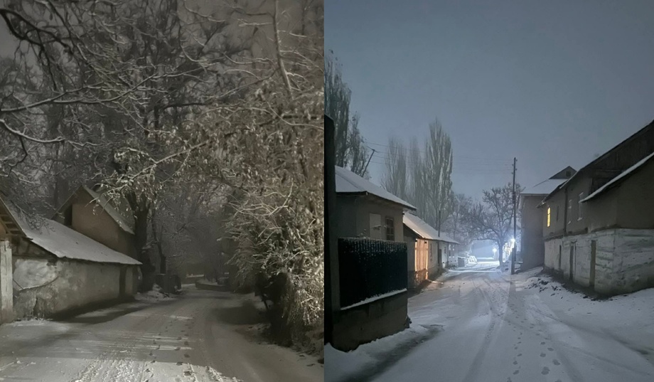 Қашқадарё ва Тошкент вилоятида биринчи қор ёғди