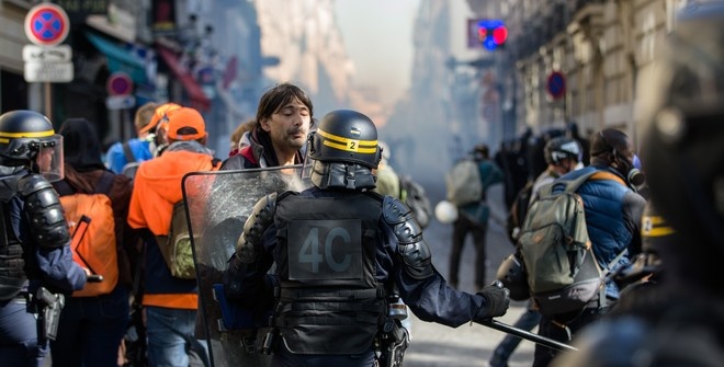 Полиция разогнала протесты «жёлтых жилетов» в Тулузе